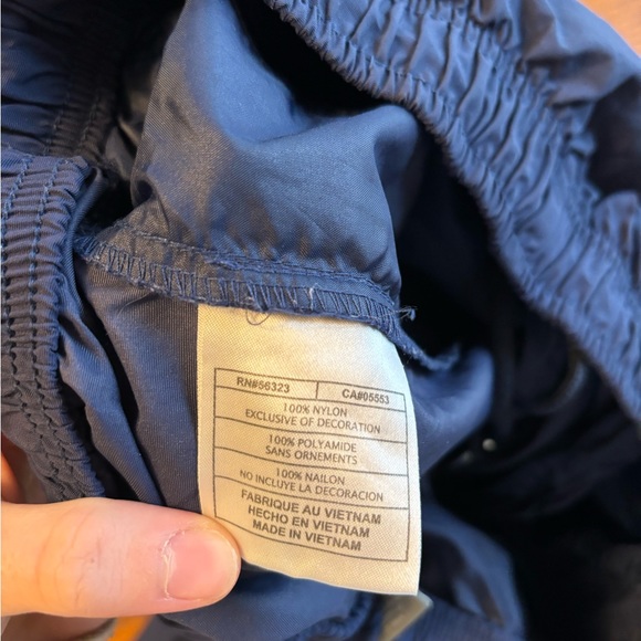 VTG Y2K Nike mens XL nylon athletic swishy sweatpants - Picture 6 of 7